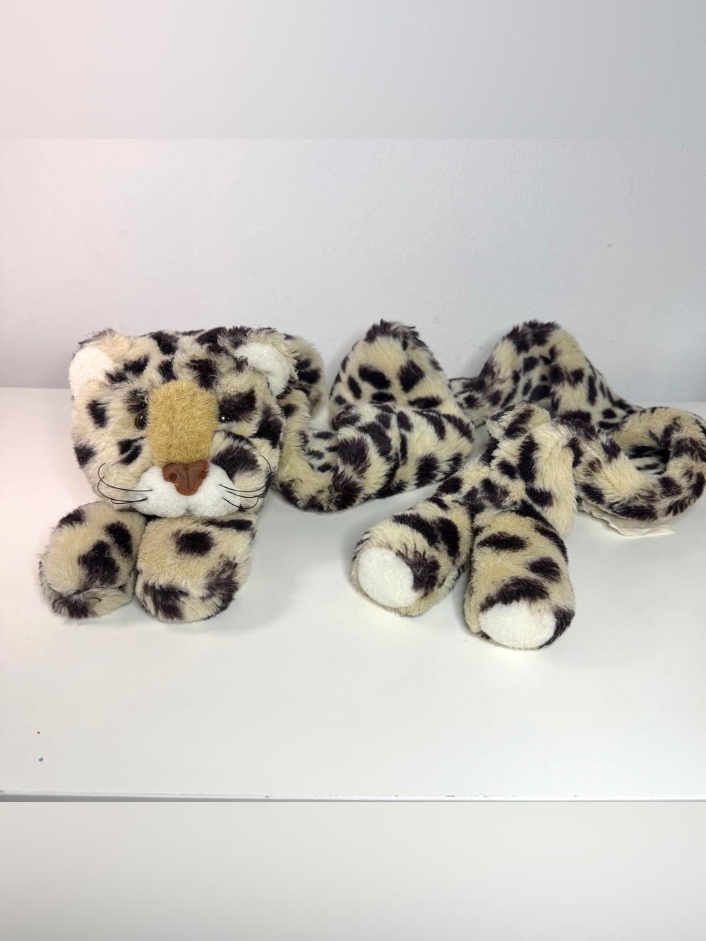 1990s Gurilla Biscuit Plush Cheetah Scarf